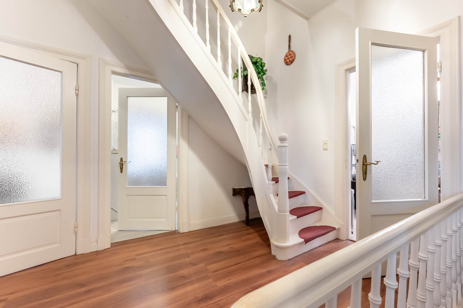 Treppe in das Dachgeschoss