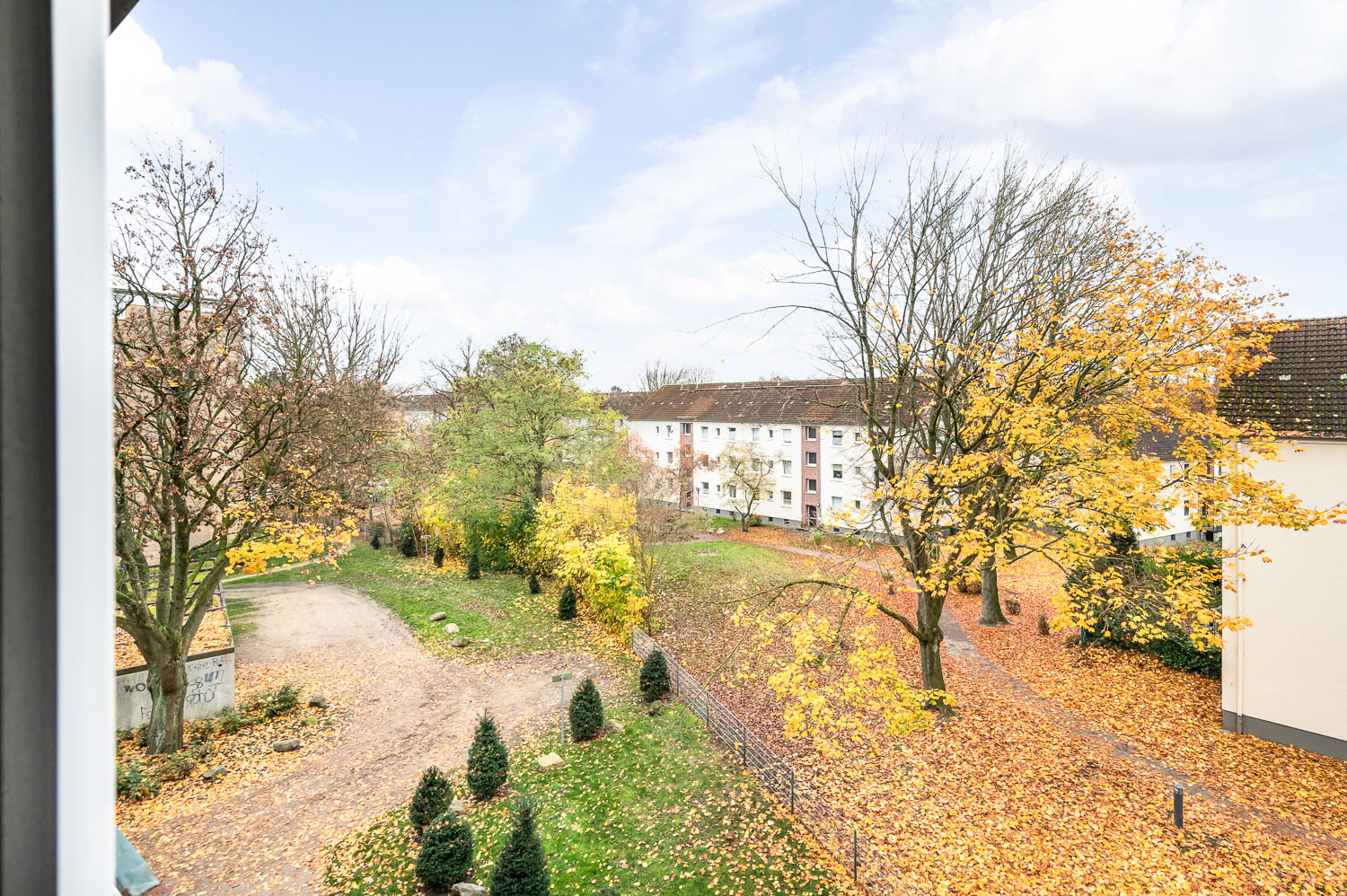 Ausblick in die Anlage